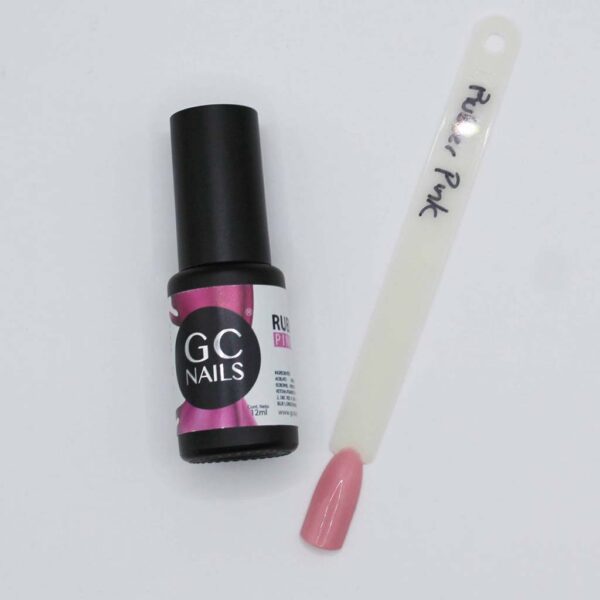 gel rubber pink